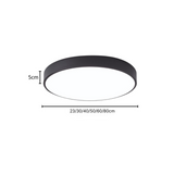 Nordic Minimalist Round LED Ceiling Light 1-Light