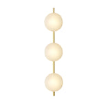 Nordic Round Glass Wall Sconce LED 1-light