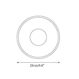 Modern Wabi Sabi Travertine Stone Round Wall Sconce LED 1-Light