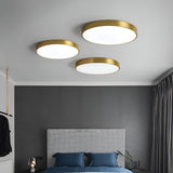 Nordic Minimalist Round LED Ceiling Light 1-Light