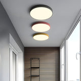 Nordic Minimalist Round LED Ceiling Light 1-Light
