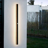 Minimalist Edge Linear Metal Outdoor Wall Light LED IP65