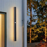 Minimalist Edge Linear Metal Outdoor Wall Light LED IP65