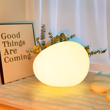 Nordic Stone-Shaped LED Table Lamp 1-Light