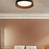 Wabi-Sabi Wood Grain Round Ceiling Light LED 1-Light