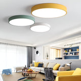 Nordic Minimalist Round LED Ceiling Light 1-Light