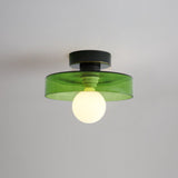 Bauhaus Glass LED Ceiling Light 1-Light