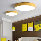 Nordic Minimalist Round LED Ceiling Light 1-Light