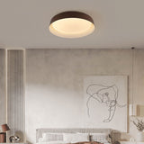 Wabi-Sabi Wood Grain Round Ceiling Light LED 1-Light