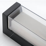 Nordic Minimalist Acrylic Rectangular Outdoor Wall Light LED Up-Down