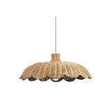 Bohemian Rattan Pendant Ceiling Light LED 1-Light