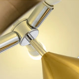 Nordic Brass Dome LED Table Lamp 3-Light