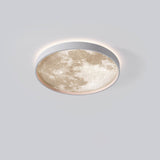 Nordic Moon Round LED Ceiling Light