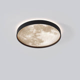 Nordic Moon Round LED Ceiling Light