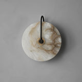 Nordic Marble Alabaster Disc Wall Sconce LED 1-light