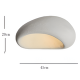 Nordic Wabi-Sabi Minimalist LED Stone Ceiling Light