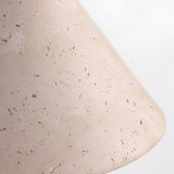 Modern Travertine Cone Wall Sconce LED 1-Light