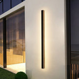 Minimalist Edge Linear Metal Outdoor Wall Light LED IP65
