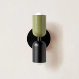 Modern Metal Cylinder LED Wall Sconce 2-Light