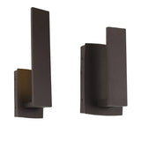 Minimalist Waterproof Outdoor Square Wall Sconce LED 1-Light