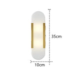 Nordic Alabaster Marble Wall Sconce LED 1-Light