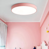 Nordic Minimalist Round LED Ceiling Light 1-Light
