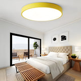 Nordic Minimalist Round LED Ceiling Light 1-Light