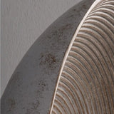 Retro Resin Ceramic-style Round Wall Sconce LED 1-light