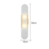 Nordic Alabaster Marble Wall Sconce LED 1-Light