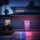 Minimalist Edge Linear Metal Outdoor Wall Light LED IP65