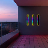 Minimalist Edge Linear Metal Outdoor Wall Light LED IP65