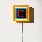 Memphis Bauhaus Square Wall Sconce LED 1-Light