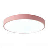 Nordic Minimalist Round LED Ceiling Light 1-Light