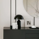 Nordic Brass Dome LED Table Lamp 3-Light