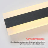 Modern Linear Die-Cast Outdoor Wall Light LED Waterproof