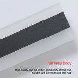 Modern Linear Die-Cast Outdoor Wall Light LED Waterproof