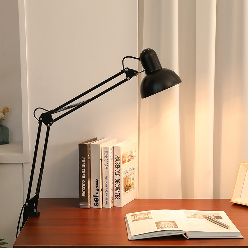 Modern Minimalist Adjustable Metal LED Table Lamp | 1-Light Clip-On