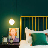 Modern Frosted Glass Pebble Solar LED Outdoor Light | 1-Light