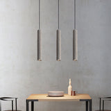 Industrial Cement Cylindrical Pendant 1-Light
