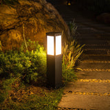 Modern Square LED Solar Outdoor Path 1-Light