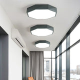 Nordic Geometric LED Flush Mount Ceiling 1 Light