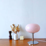 Nordic Vintage Round Glass Table Lamp 1-Light Lasson Living