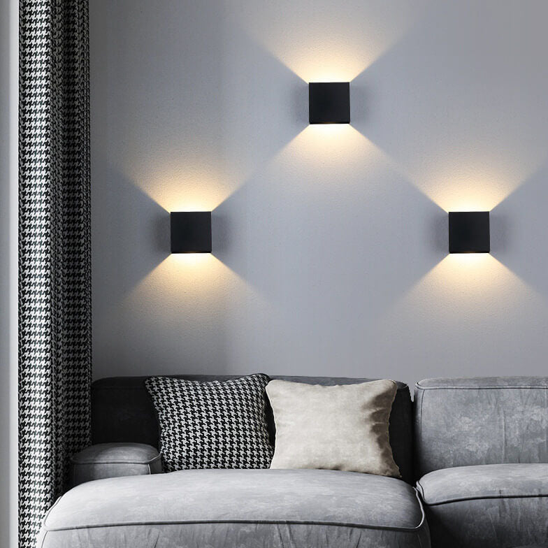 Modern Square LED Wall Sconce 1-Light