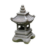 Japanese Zen Stone Pagoda LED Outdoor Garden 1-Light
