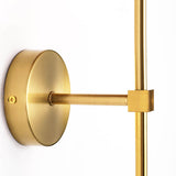 Vintage Brass Pleated Fabric Wall Light | 1-Light