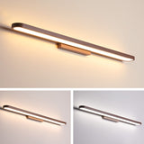 Modern LED Linear Mirror Wall Light | 1-Light