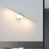 Nordic Minimalist Long Bar LED Wall Light | 1-Light