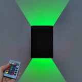 Modern RGB LED Square Wall Light with Remote | 1-Light