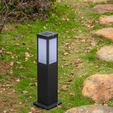 Modern Square LED Solar Outdoor Path 1-Light