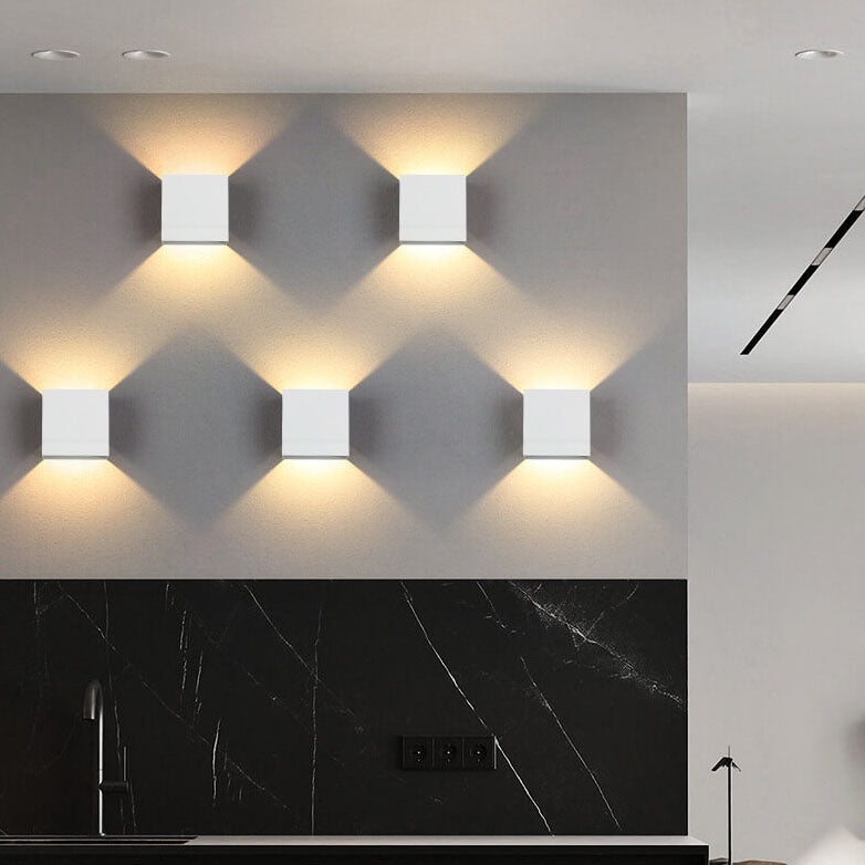 Modern Square LED Wall Sconce 1-Light